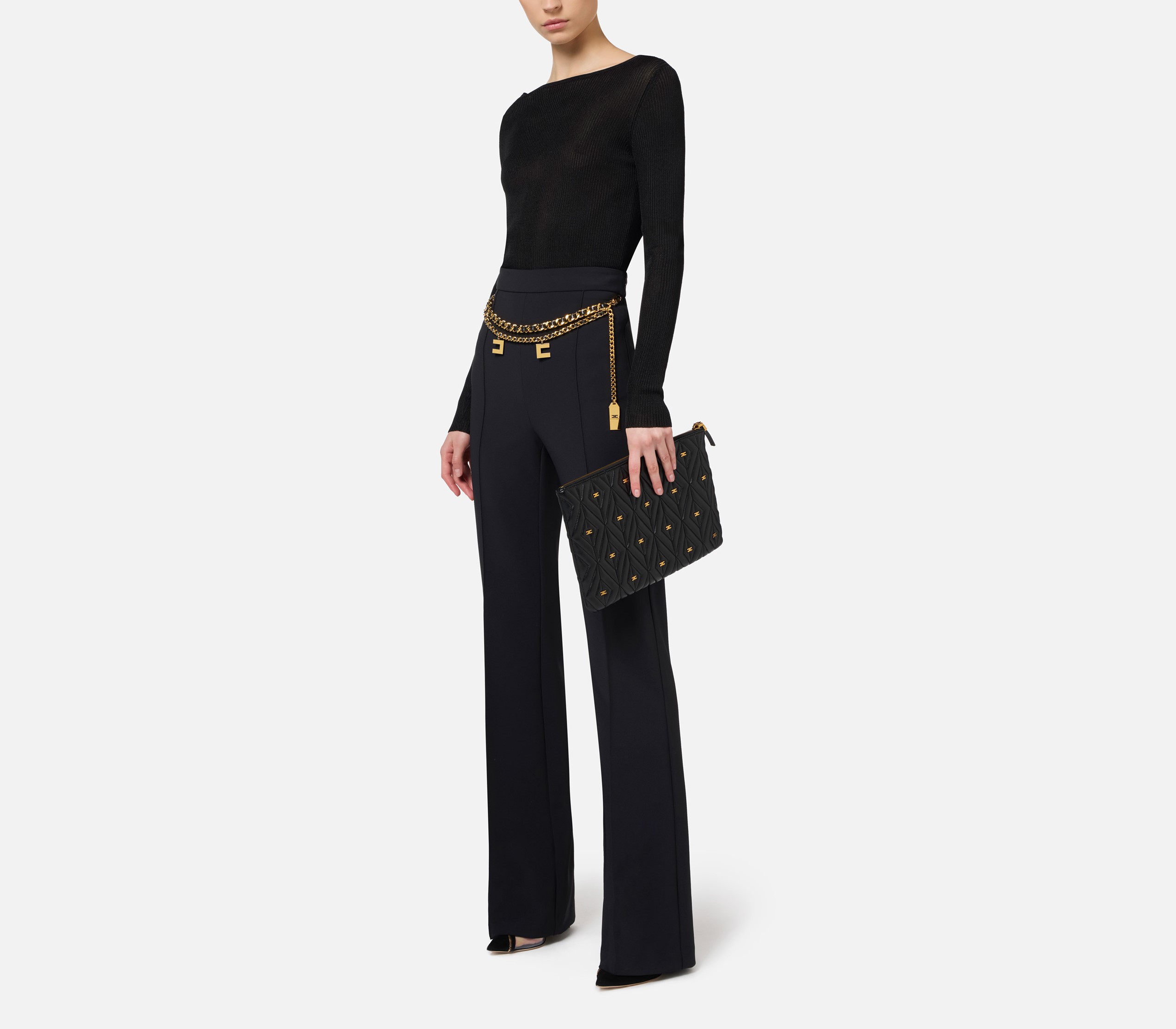パンツ ELISABETTA FRANCHI PAT3546E2110 Trousers ELISABETTA FRANCHI - Bla Bla Boutique | since 1977 | Luxury